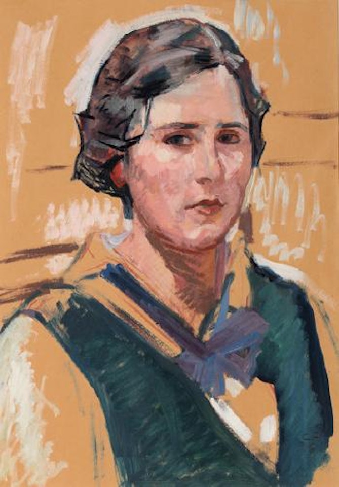 Bildnis Gertrud Amiet by Cuno Amiet