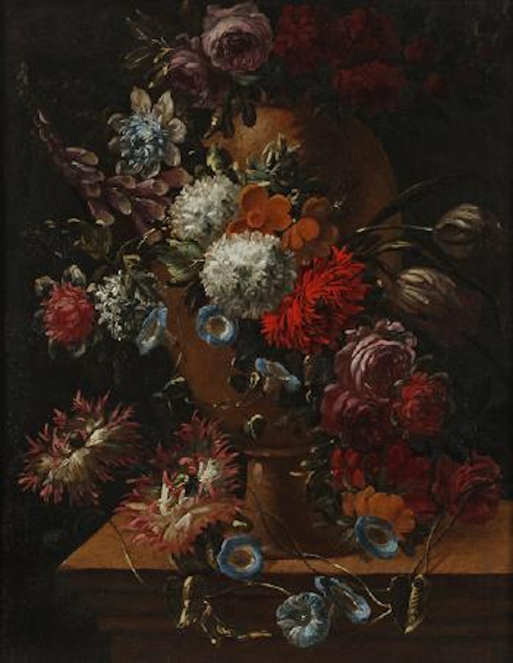 Blumenstillleben by Gasparo Lopez