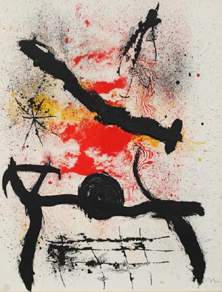 Komposition by Joan Miró
