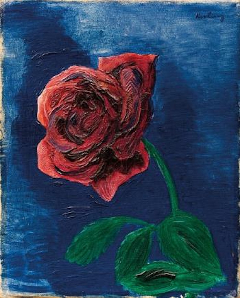 Rose by Moïse Kisling