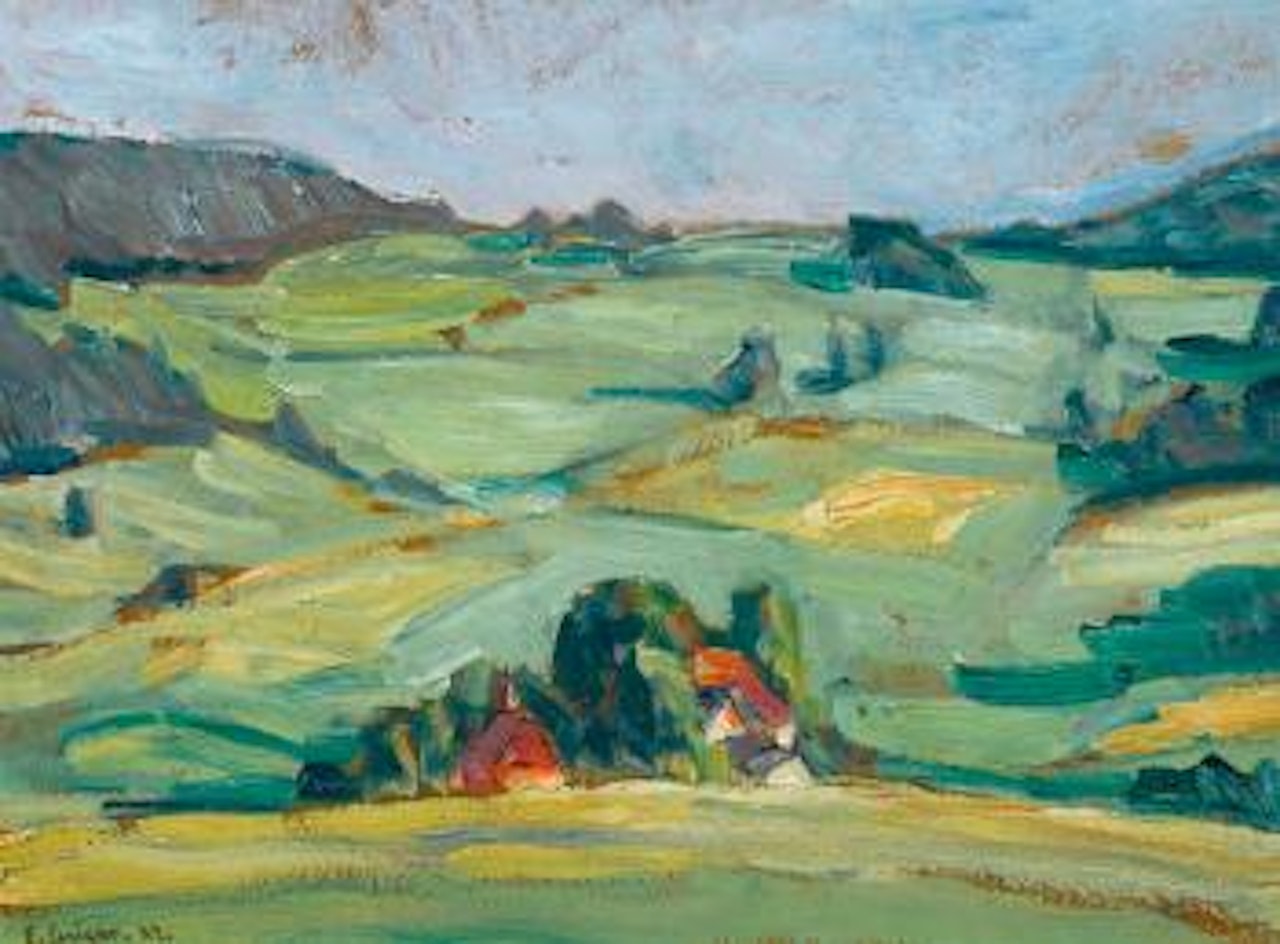 Juralandschaft by Ernst Geiger
