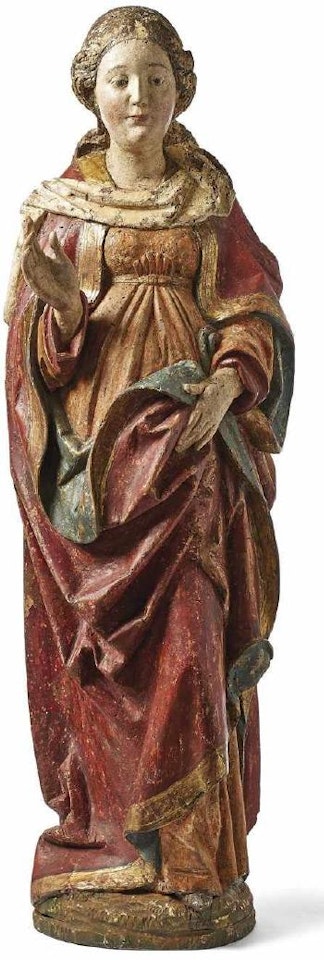 Maria mit Segensgestus by German School