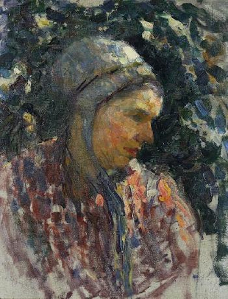 Flemish Woman, Moll, Campine (Belgium) by Joseph Raphael