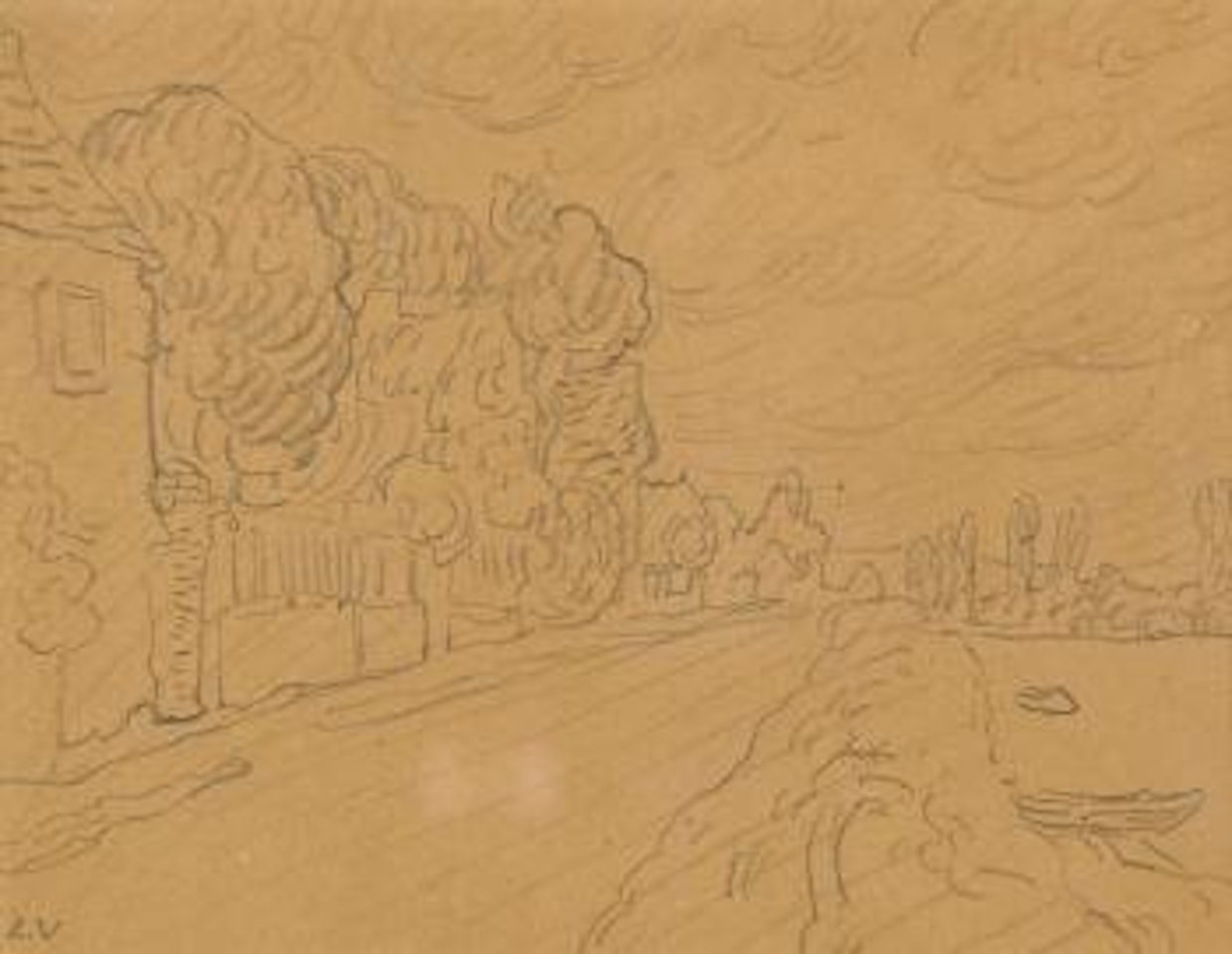 Val de Haye by Louis Valtat
