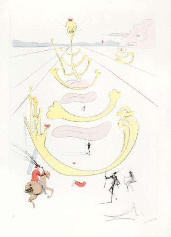 Quevedo visionnaire by Salvador Dali
