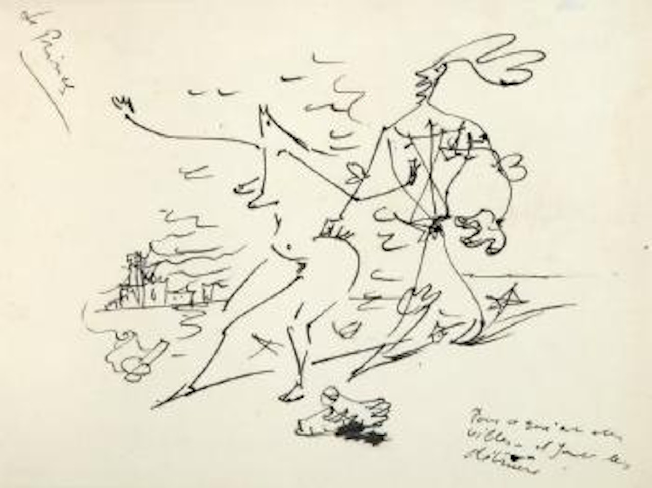 Le prince by André Masson