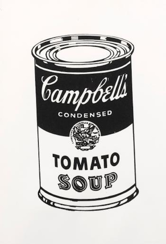 Campbell's Soup Can (Tomato) by Andy Warhol