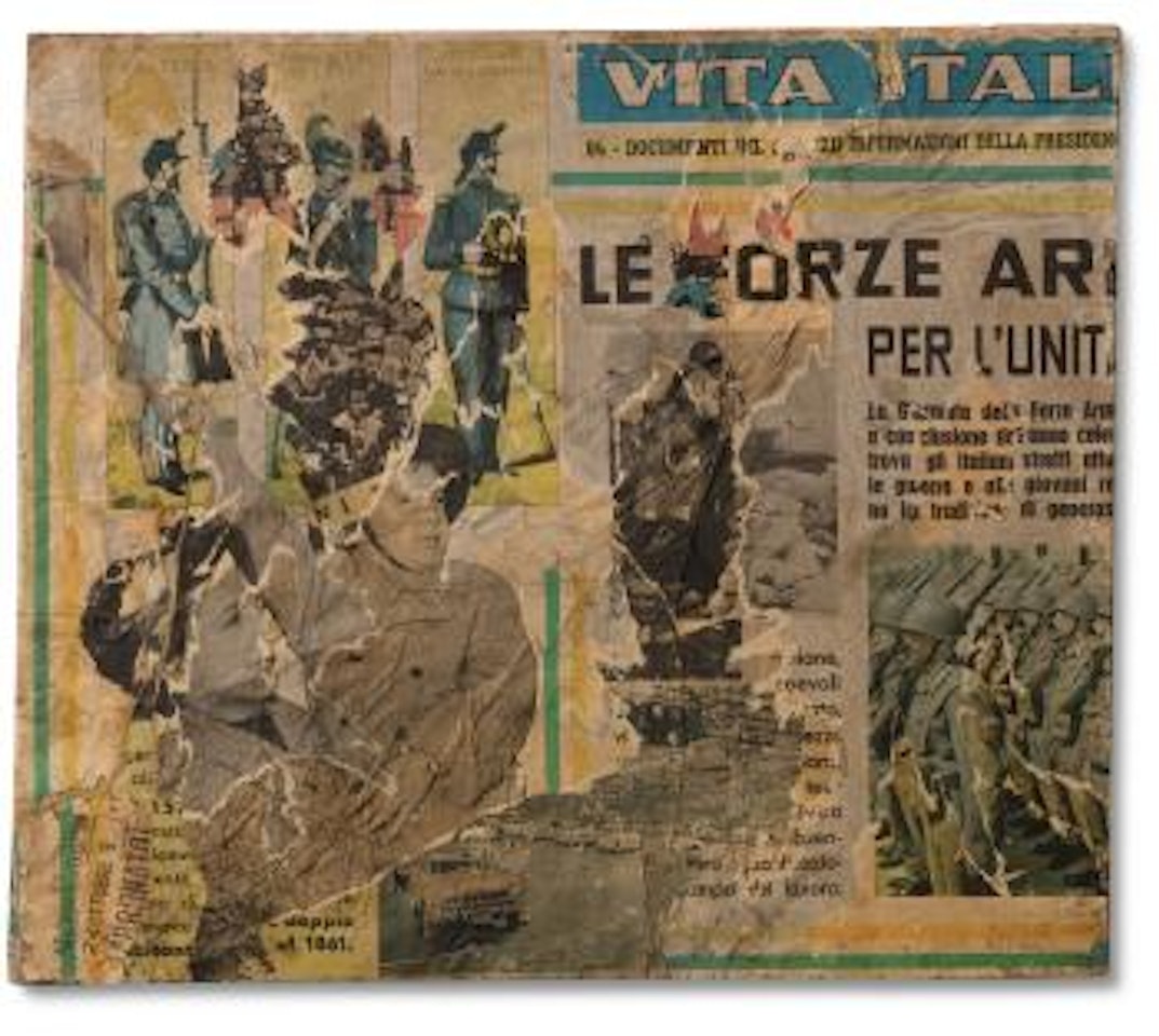 Forze armate by Mimmo Rotella