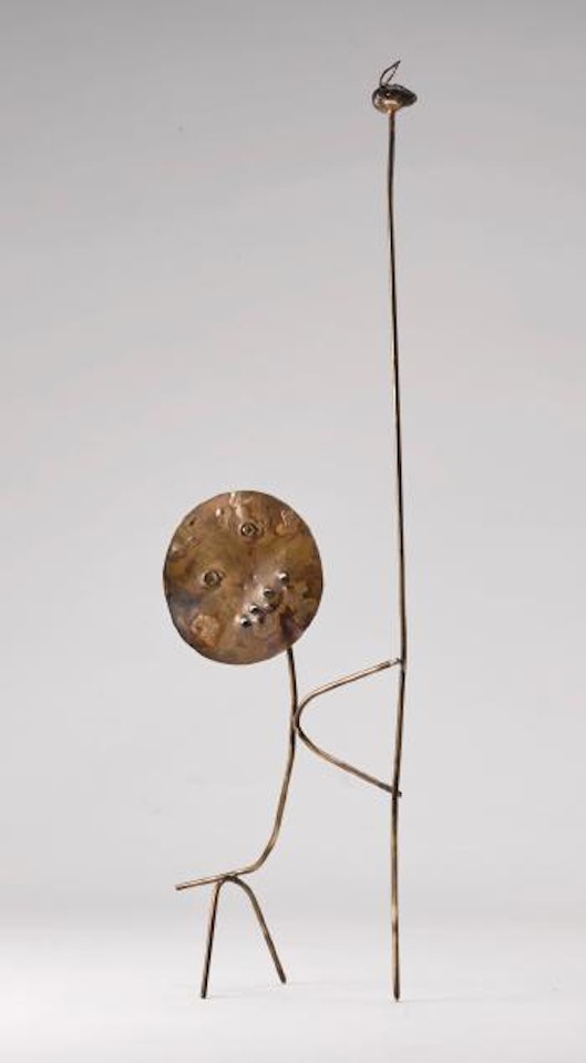 Il Leone con Il Cornuto by Fausto Melotti