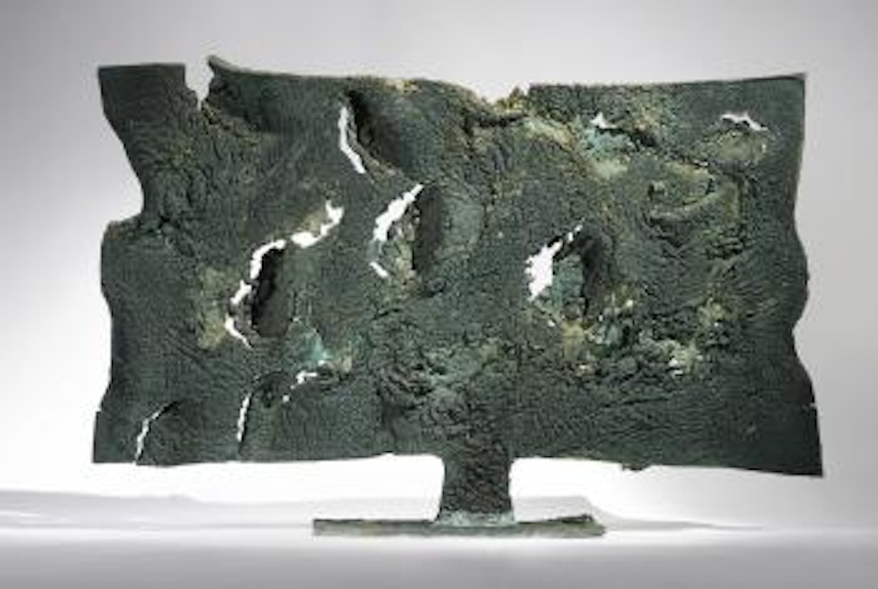 Untitled (Monumental Spill Casting) by Harry Bertoia
