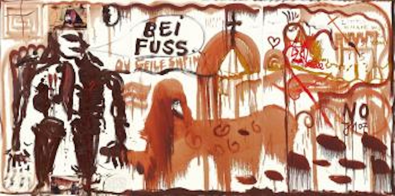 Liebe im alten Ägypten (Liebhaberin de Sphinx) by Jonathan Meese