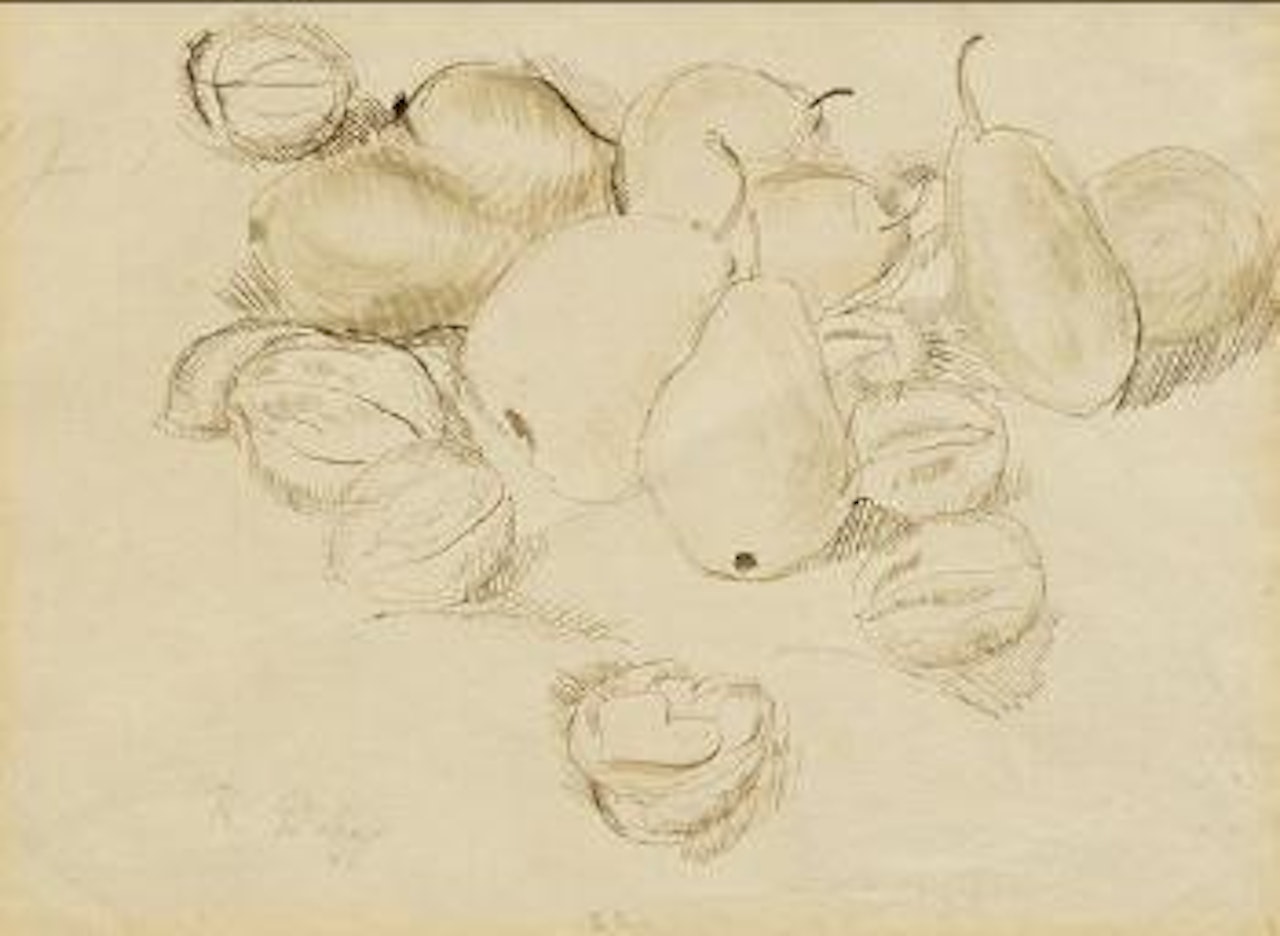 Poires et noix by Raoul Dufy
