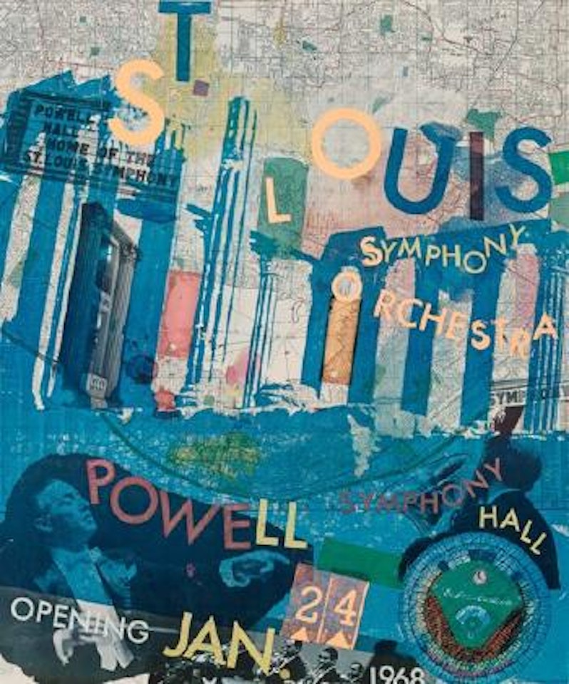 St. Louis Symphony Orchestra by Robert Rauschenberg