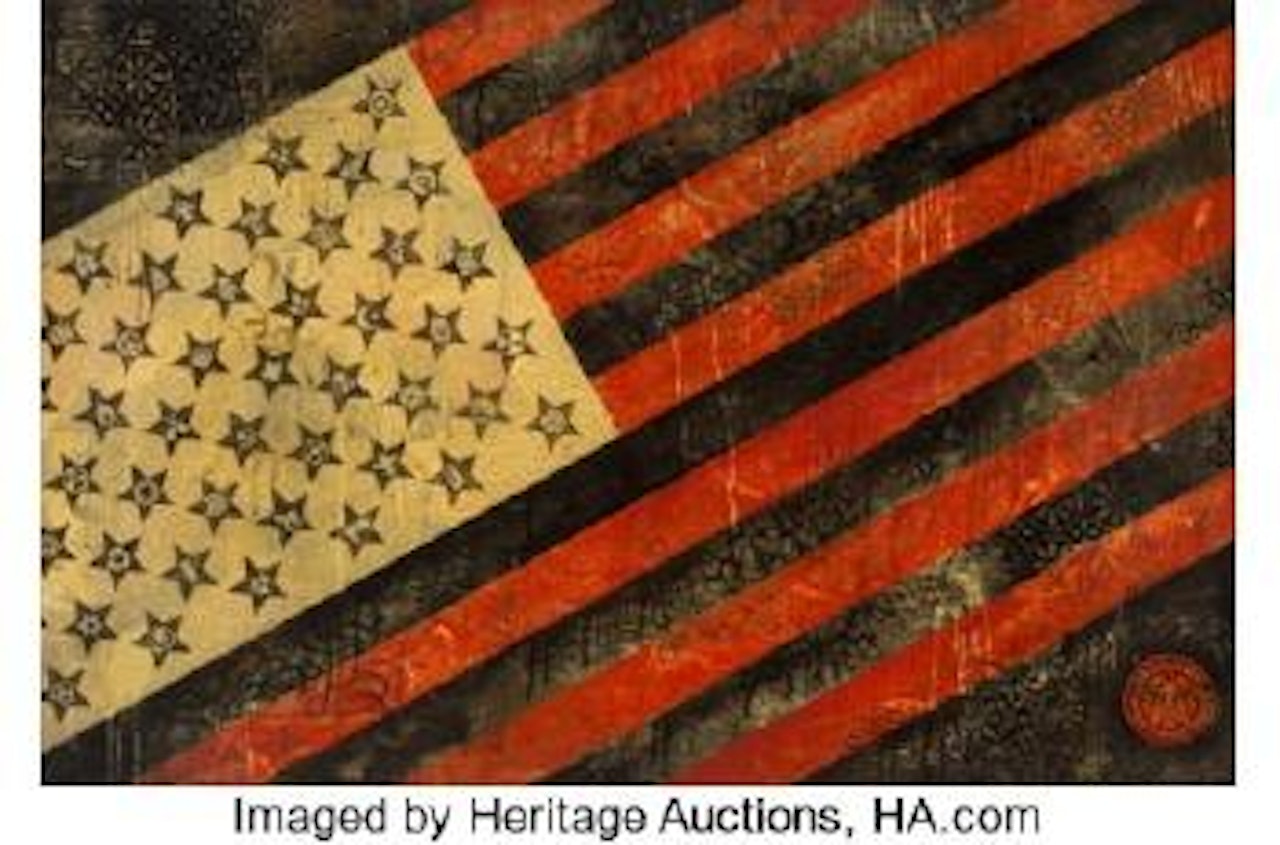 Flag by Shepard Fairey