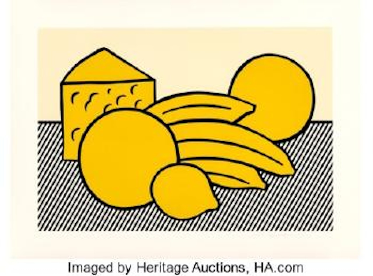 Yellow Still Life, from the Six Still Lifes portfolio by Roy Lichtenstein
