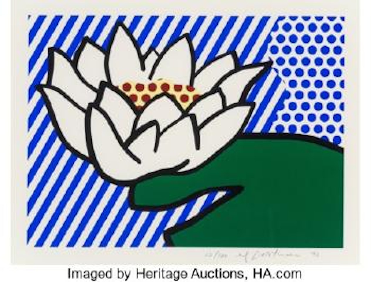 Water Lily by Roy Lichtenstein