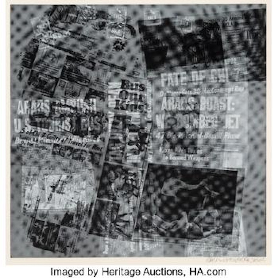 Surface Series from Currents by Robert Rauschenberg