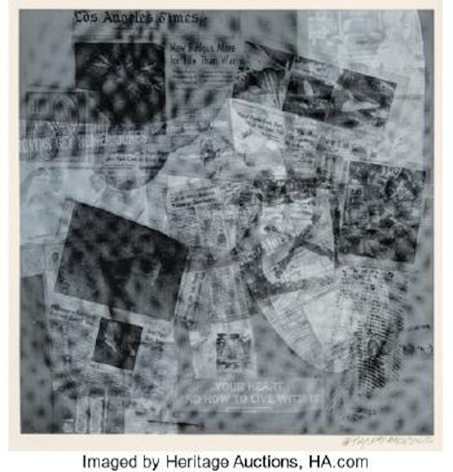 Surface Series from Currents by Robert Rauschenberg