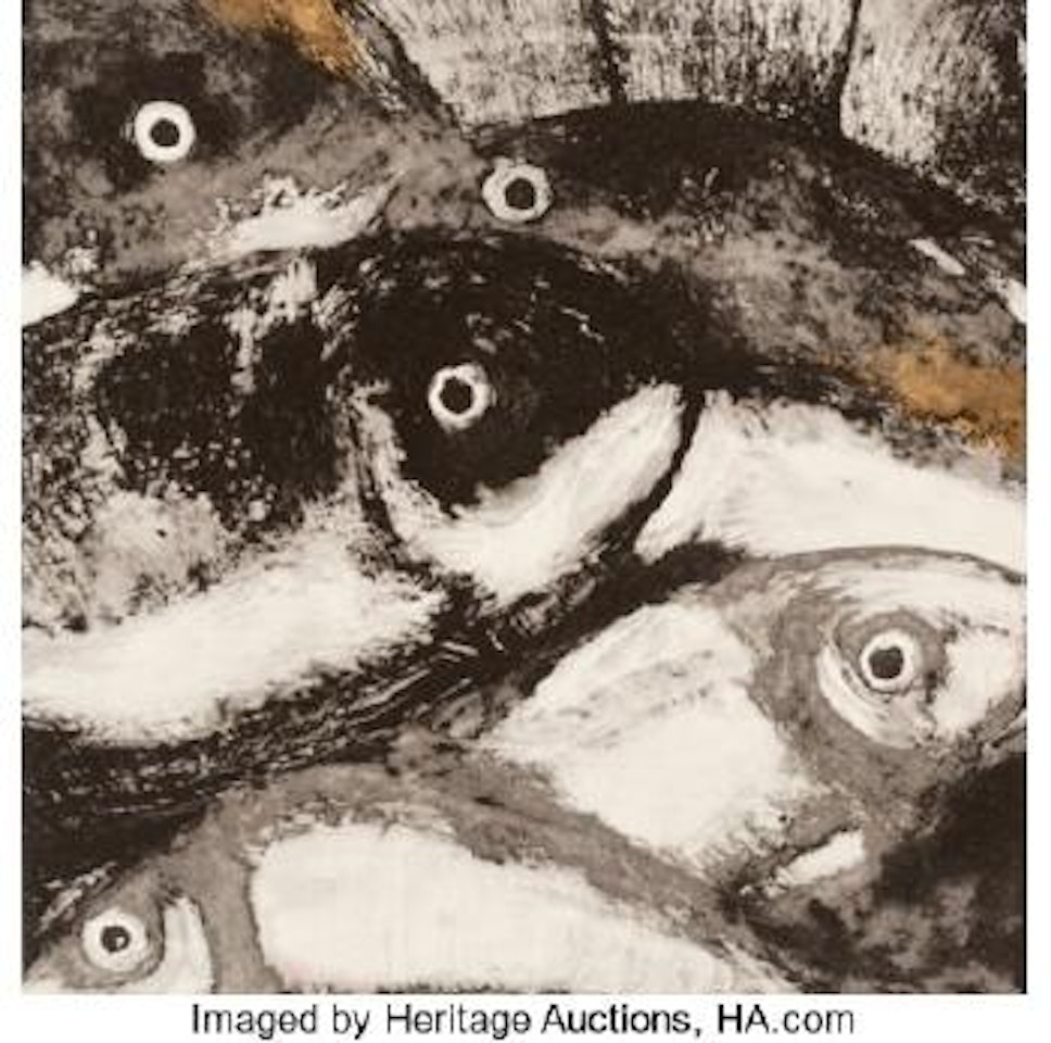 Fish, from Fruits and Flowers by Donald Sultan