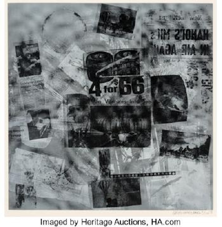 Surface Series from Currents by Robert Rauschenberg
