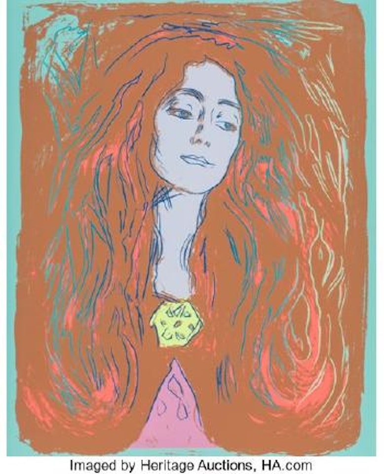 Eva Mudocci (After Munch) by Andy Warhol