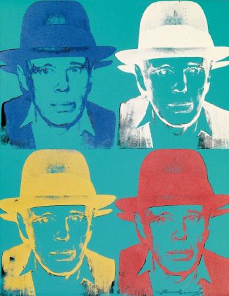 Joseph Beuys by Andy Warhol