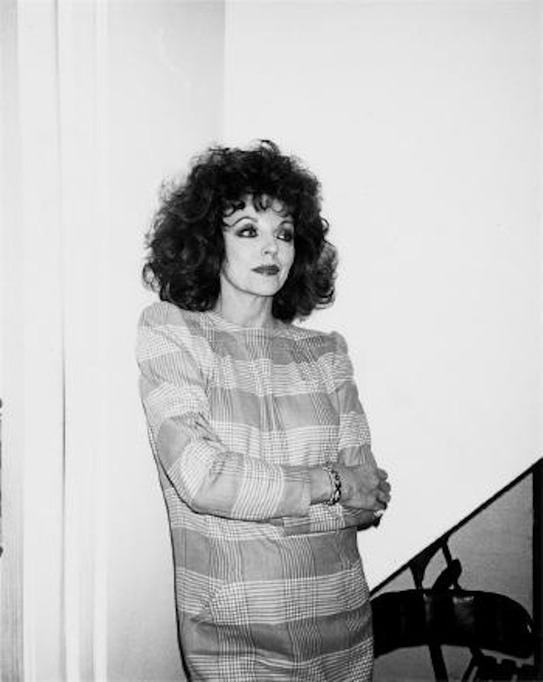 Joan Collins by Andy Warhol