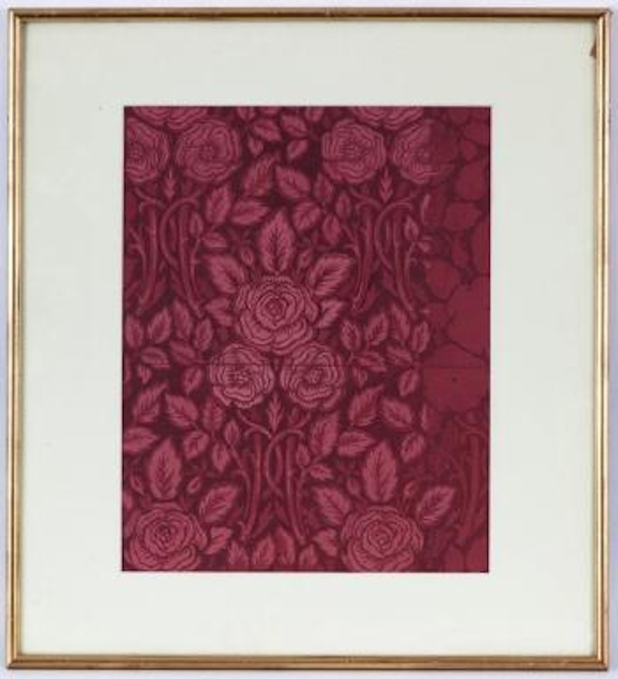 Les roses, projet de papier peint by Raoul Dufy