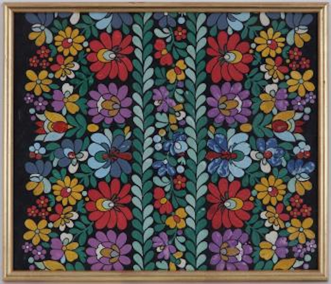 Fleurs exotiques, projet pour un tissu d’ameublement by Raoul Dufy