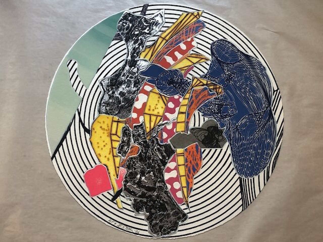Egyplosis I by Frank Stella