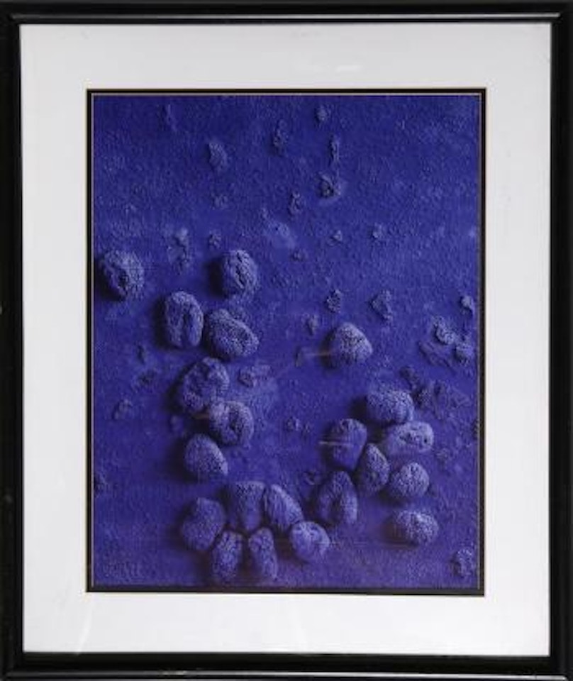 Schwammrelief by Yves Klein