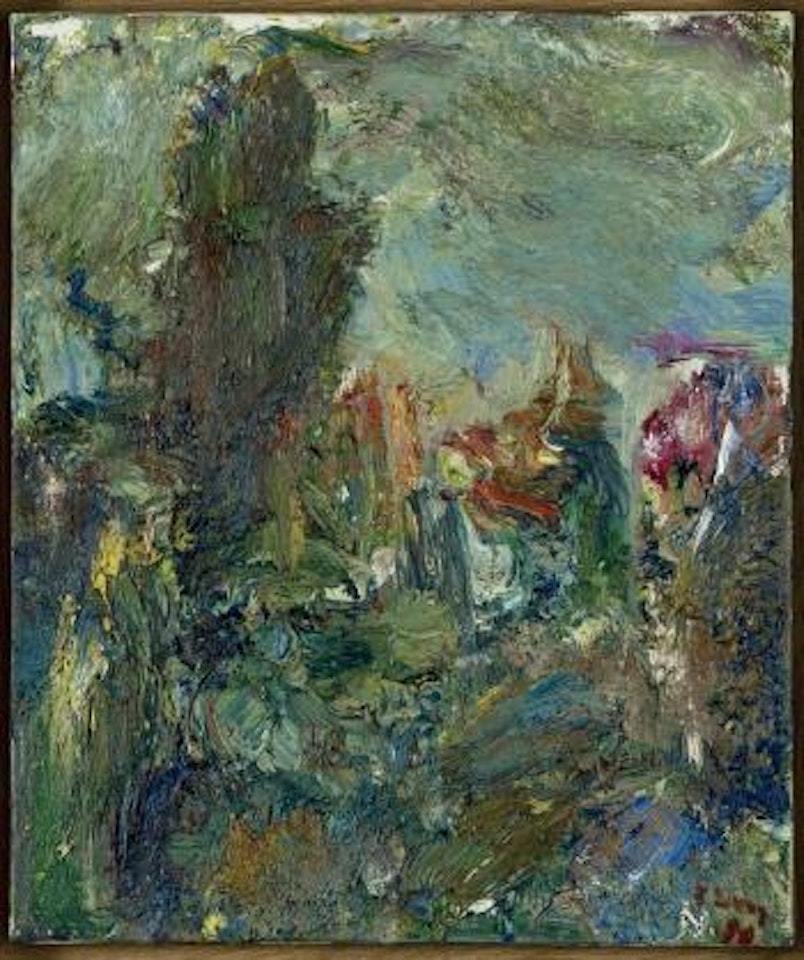 L'arbre aux toits by Eugène Leroy