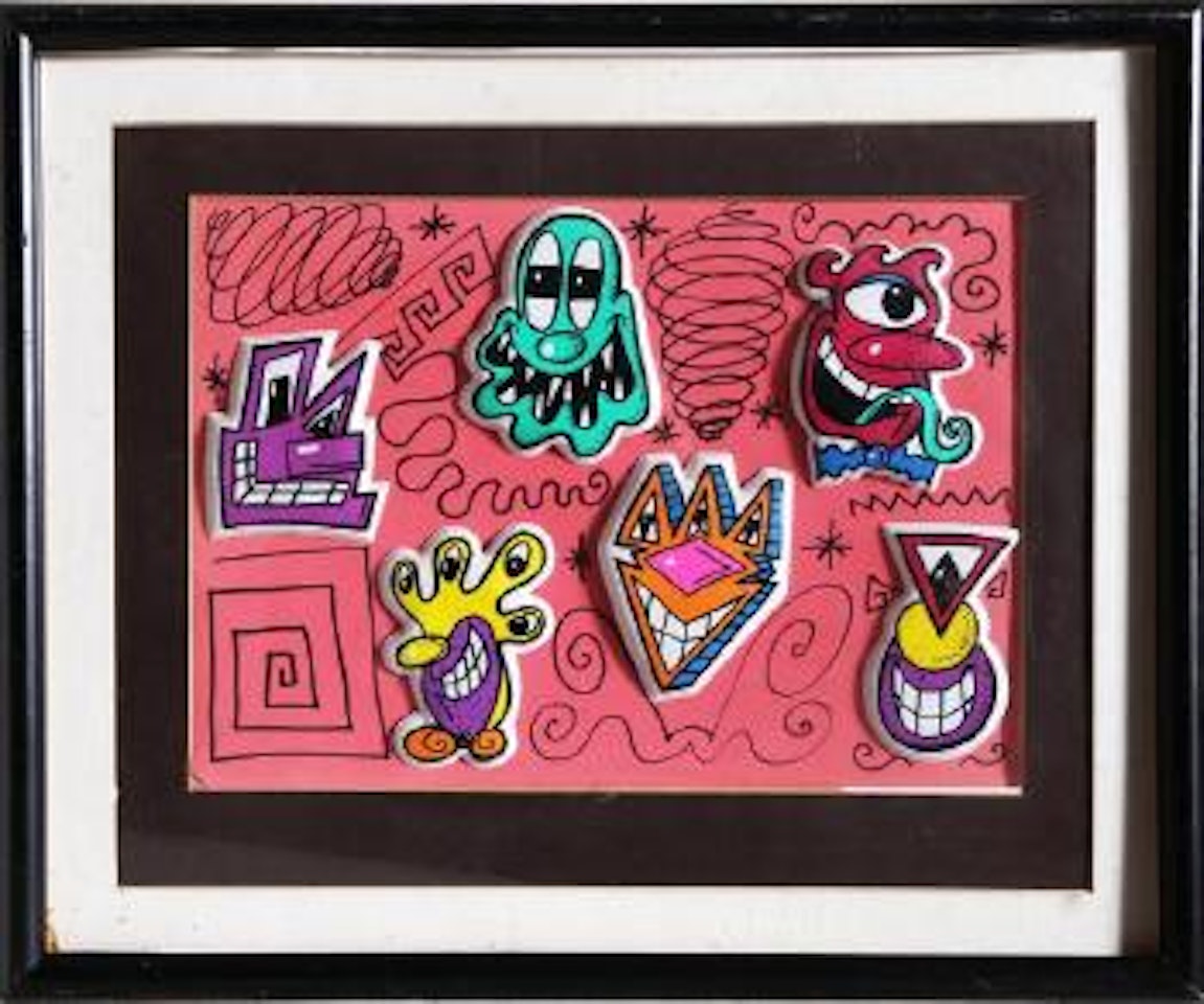 Refrigerator Magnets by Kenny Scharf