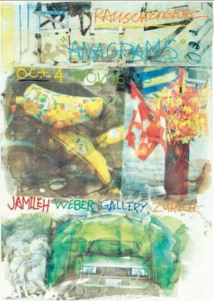 Anagrams by Robert Rauschenberg