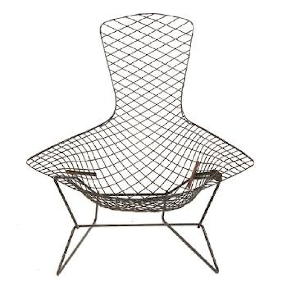 Bird chair frame by Harry Bertoia