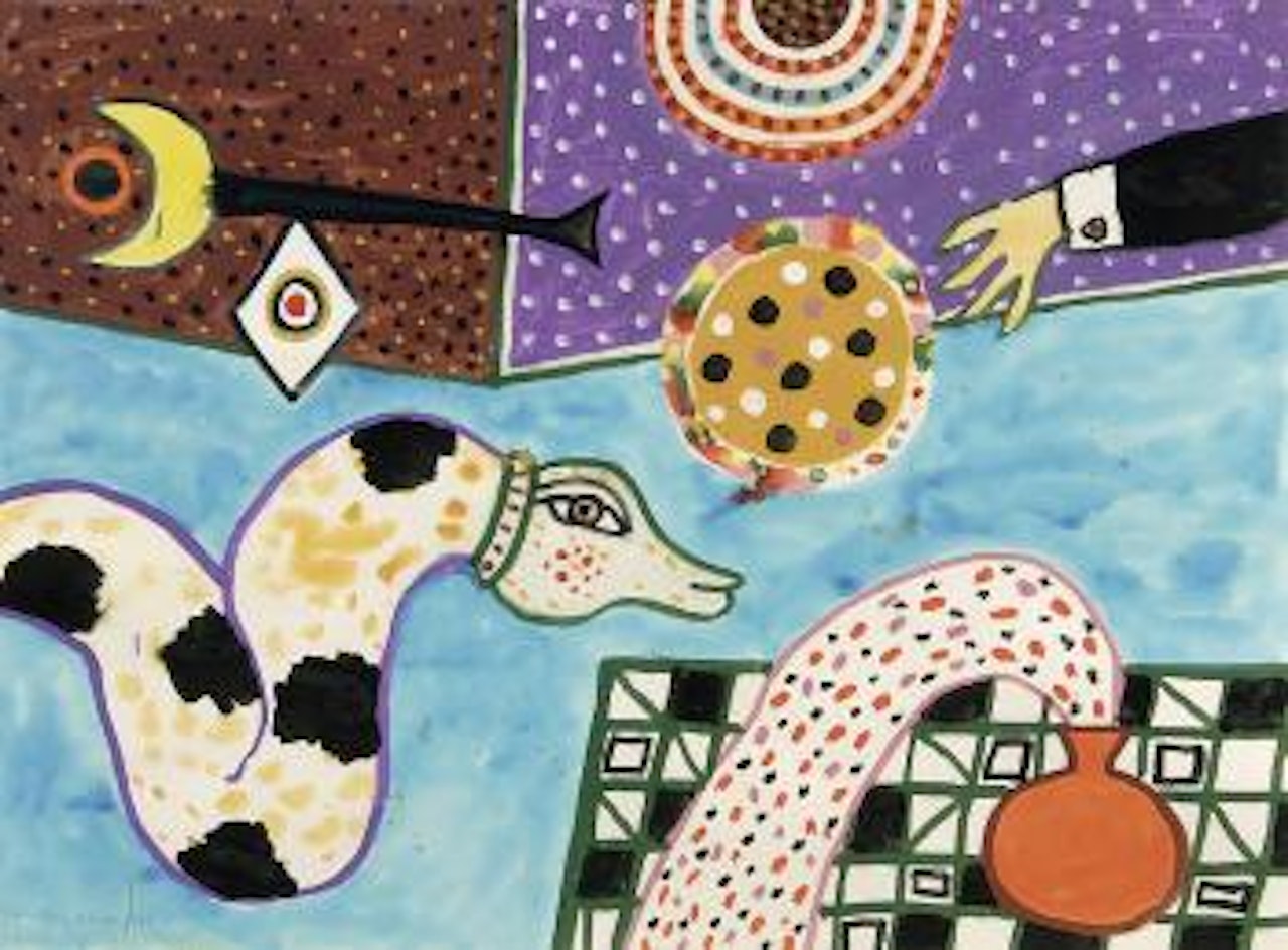 Shamans Drum No. 1 by Alan Davie