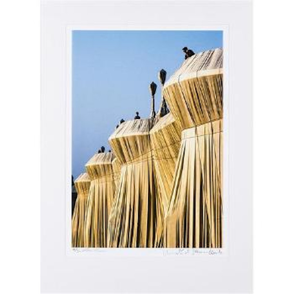 The Pont Neuf, wrapped (Project for Paris) by Christo