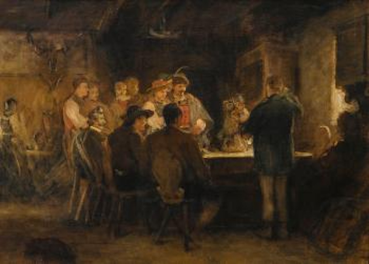 Affendressur by Franz von Defregger