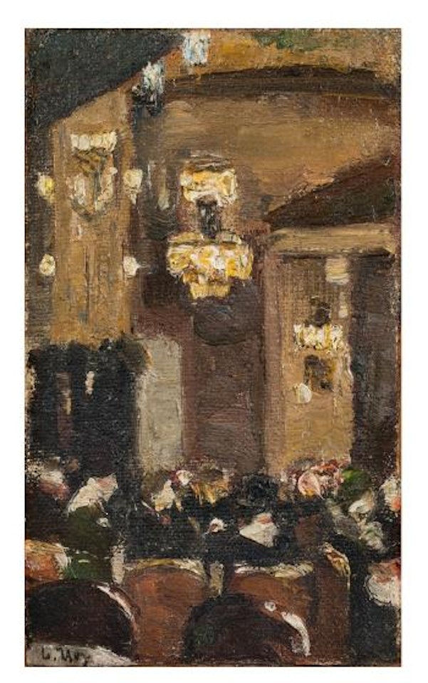 Versammlungssaal (Synagoge?), Berlin by Lesser Ury