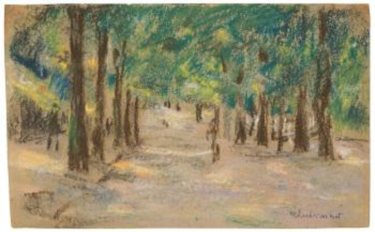 Allee (in Haarlem?) by Max Liebermann
