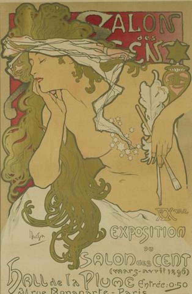 Salon des Cent by Alphonse Mucha
