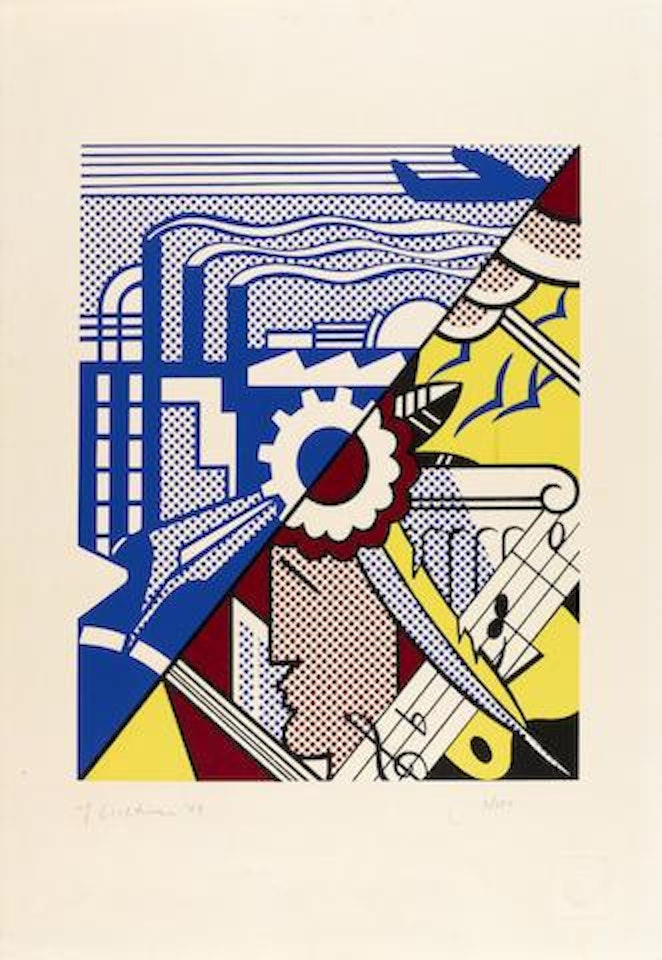 Industry and the Arts II by Roy Lichtenstein