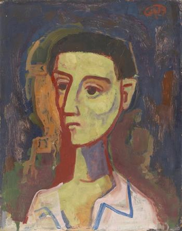 Junger Mann by Karl Hofer