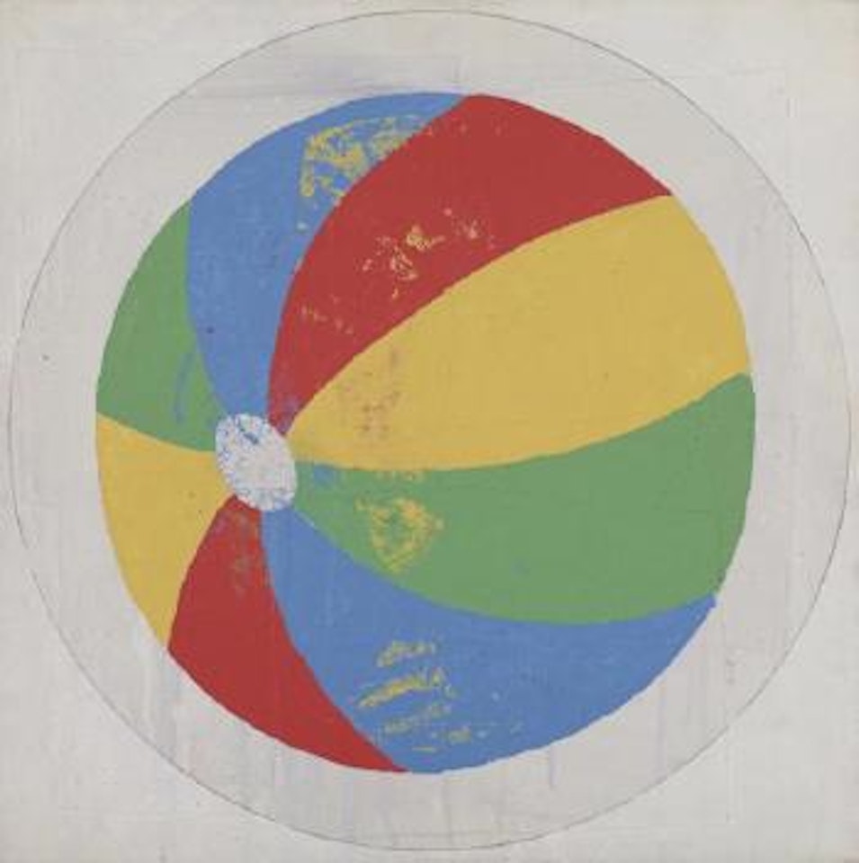 Watch-face study by Donald Baechler