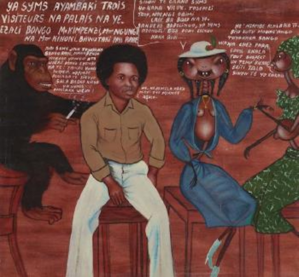 L'homme et la fourmi by Chéri Samba