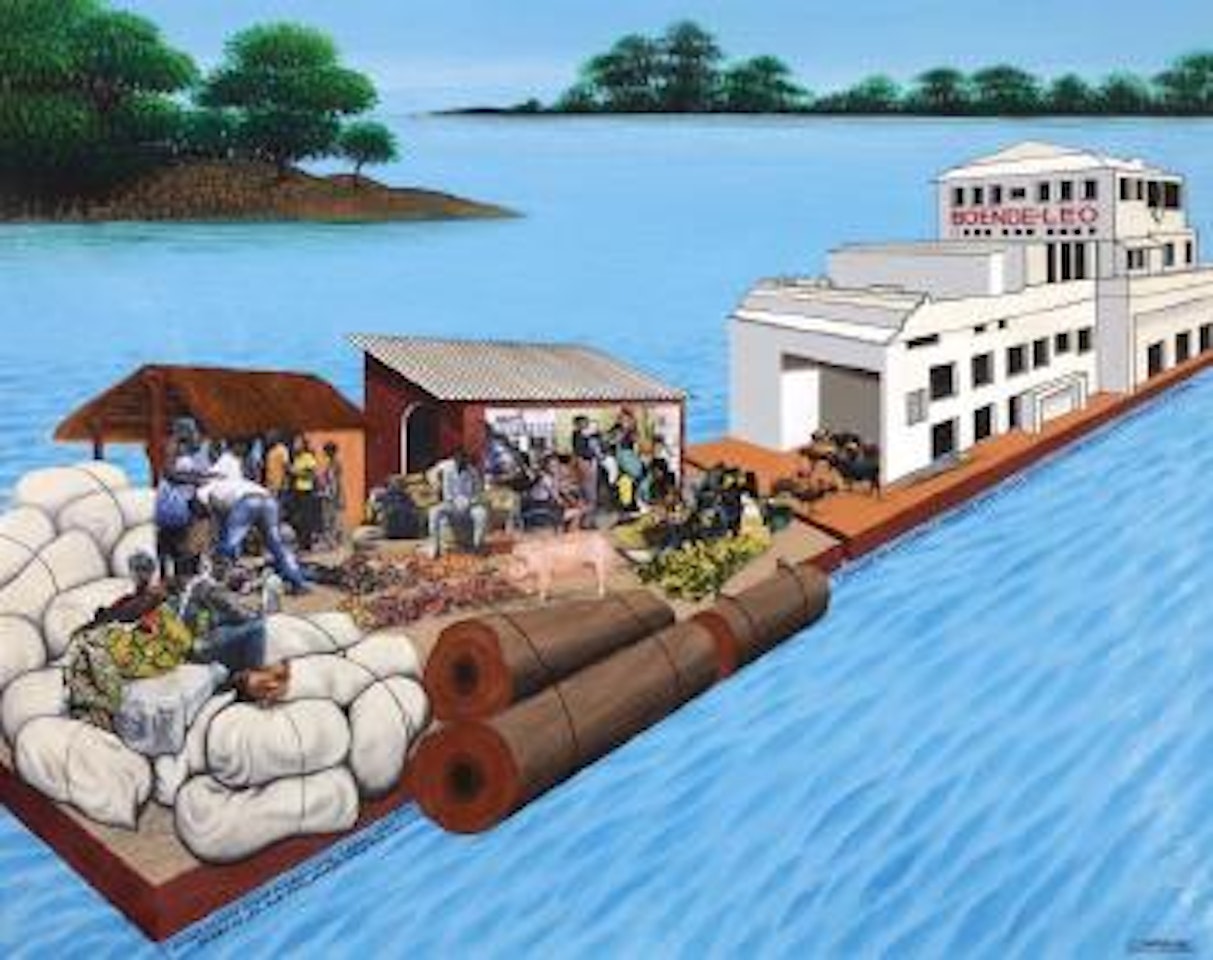 Boende-Leo by Chéri Samba