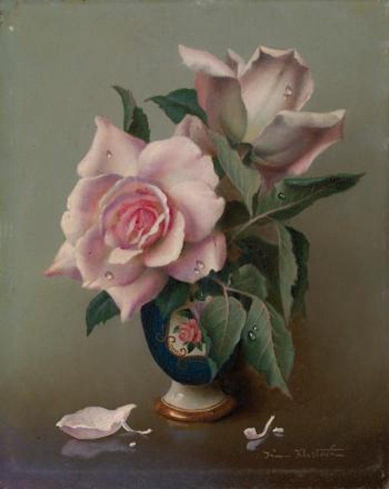 Two Roses by Irene Klestova