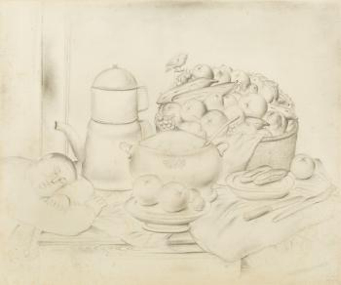 La Siesta by Fernando Botero