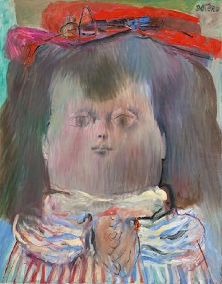 Mona Lisa Age Nine by Fernando Botero