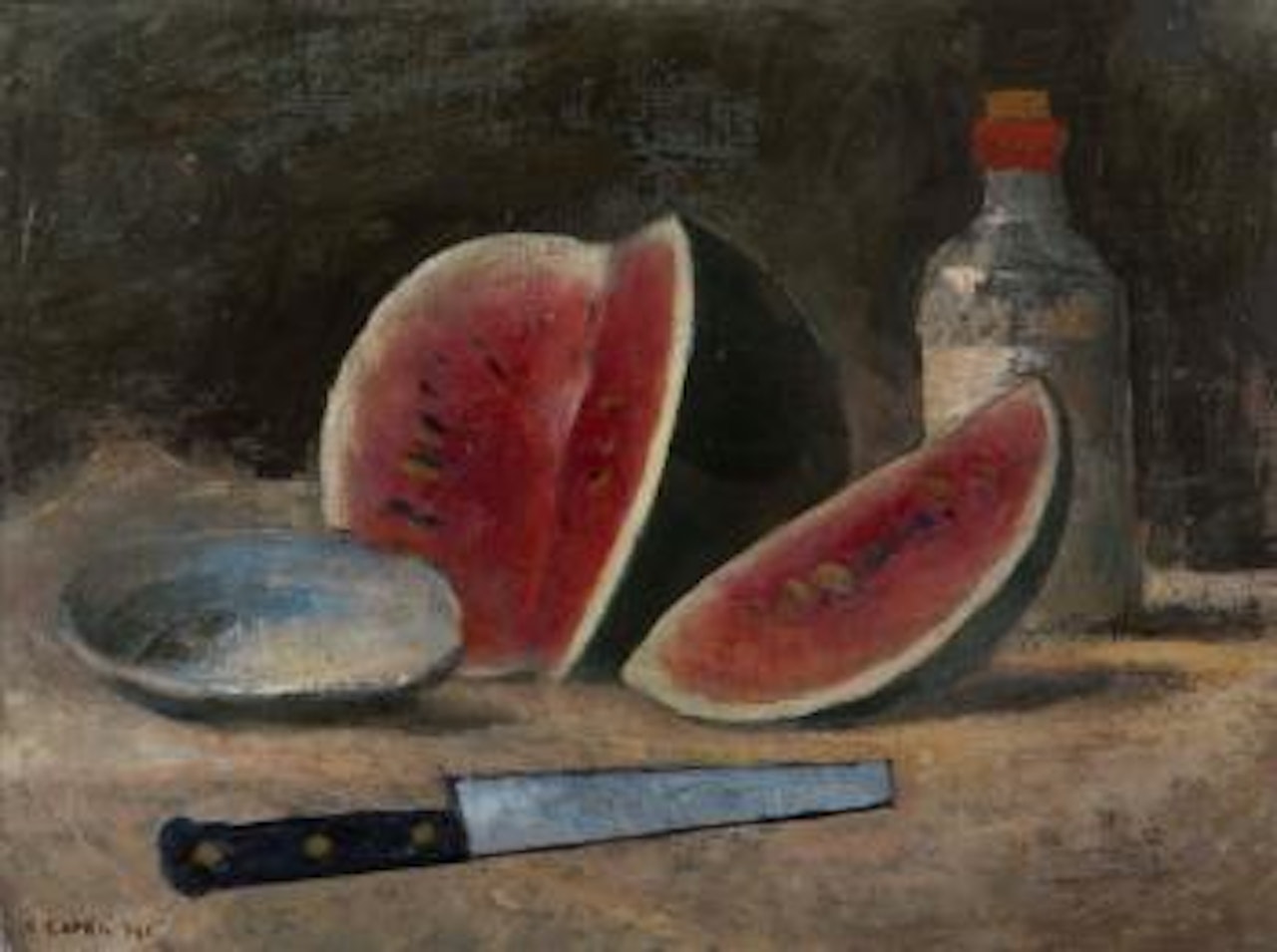 Cocomero by Carlo Carra